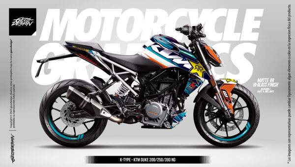 K-TYPE - KTM DUKE 200/250/390 NG