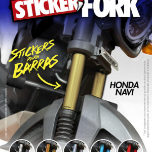 STICKERS PARA BARRAS ( FORKS STICKERS ) - HONDA NAVI
