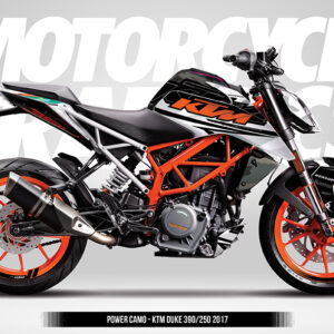 POWER CAMO - KTM DUKE 200/250/390 NG