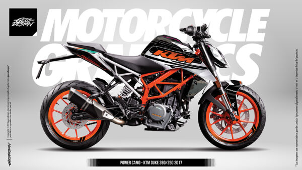 POWER CAMO - KTM DUKE 200/250/390 NG