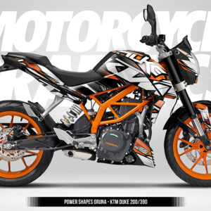 POWER SHAPES - KTM DUKE 200/390 1st Gen.