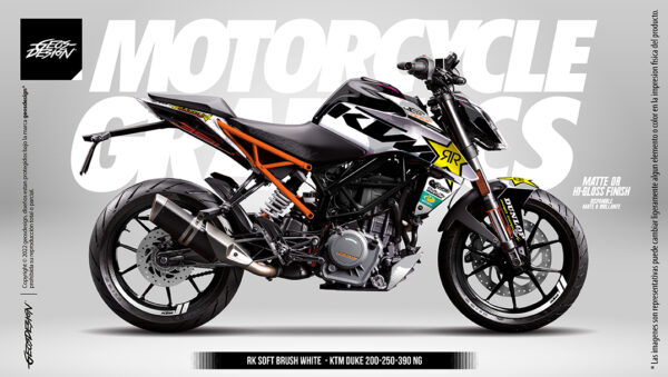 RK SOFT BRUSH - KTM DUKE 200/250/390 NG - Imagen 4
