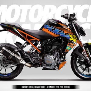 RK SOFT BRUSH - KTM DUKE 200/250/390 NG