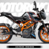 SHARK ATTACK - KTM DUKE 200/390 1st Gen.