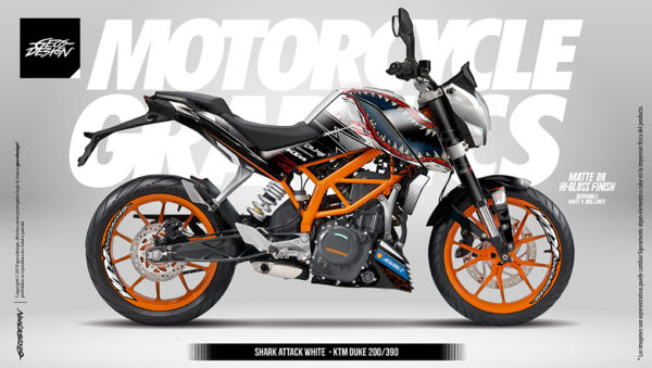 SHARK ATTACK - KTM DUKE 200/390 1st Gen. - Imagen 5