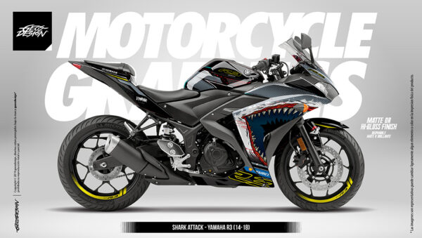 SHARK ATTACK - YAMAHA R3 15-18