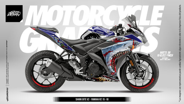 SHARK BITE V2 - YAMAHA R3 15-18