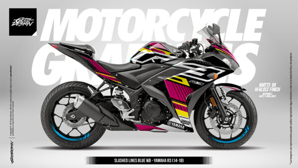 SLASHED LINES - YAMAHA R3 15-18 - Imagen 6