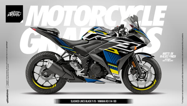 SLASHED LINES - YAMAHA R3 15-18