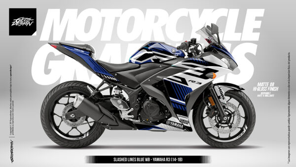 SLASHED LINES - YAMAHA R3 15-18 - Imagen 4