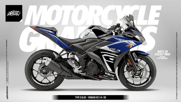 TYPE G - YAMAHA R3 15-18 - Imagen 4