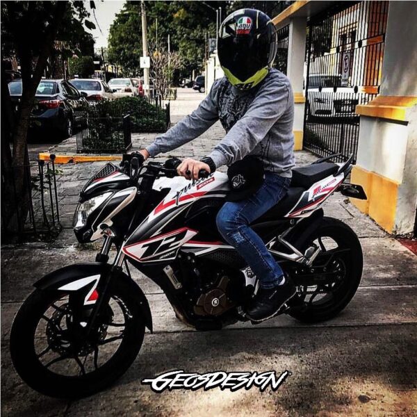 PULSAR STRIPES CUP - BAJAJ PULSAR NS 160/200 - Imagen 4