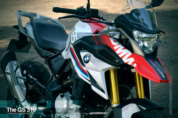 TRIANGULATOR LINES DUO - BMW G 310 GS 17-23 - Imagen 5