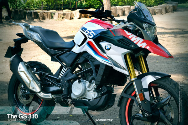 TRIANGULATOR LINES DUO - BMW G 310 GS 17-23