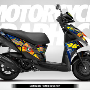 5 CONTINENTS TRIBUTE - YAMAHA RAY ZR