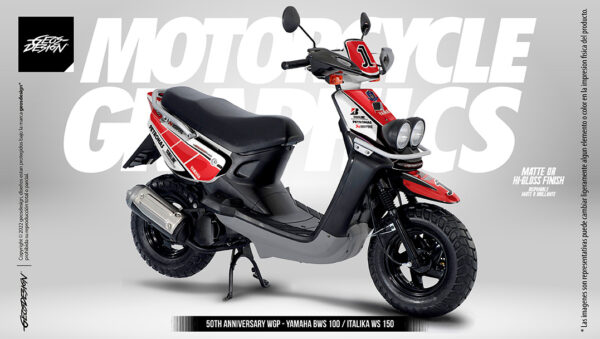50th ANNIVERSARY WGP  - YAMAHA BWS-ZUMA 100 / ITALIKA WS 150