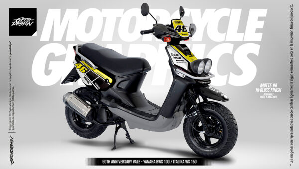 50th ANNIVERSARY VALE  - YAMAHA BWS-ZUMA 100 / ITALIKA WS 150