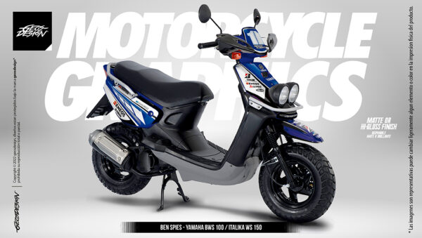 BEN SPIES - YAMAHA BWS-ZUMA 100 / ITALIKA WS 150