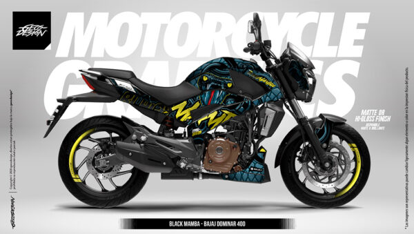 BLACK MAMBA - BAJAJ DOMINAR 250 / 400