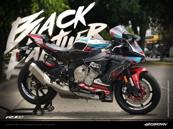 BLACK PANTHER - YAMAHA R1 M