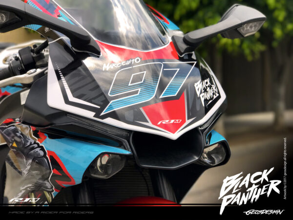 BLACK PANTHER - YAMAHA R1 M - Imagen 4