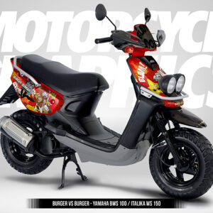 BURGER VS BURGER - YAMAHA BWS-ZUMA 100 / ITALIKA WS 150