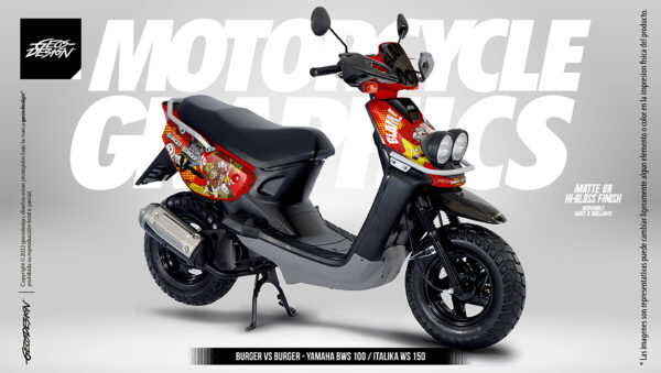 BURGER VS BURGER - YAMAHA BWS-ZUMA 100 / ITALIKA WS 150