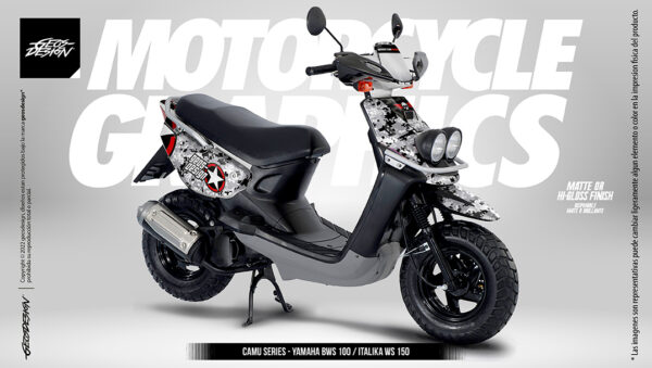 CAMU SERIES - YAMAHA BWS-ZUMA 100 / ITALIKA WS 150