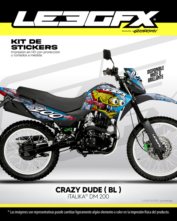 CRAZY DUDE - ITALIKA DM 200 14-21