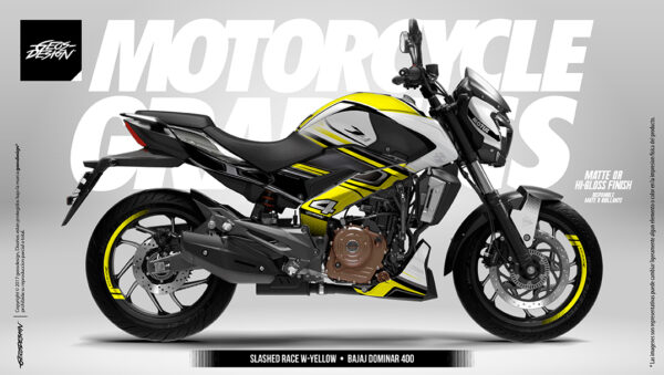 SLASHED RACE - BAJAJ DOMINAR 250 / 400 - Imagen 8