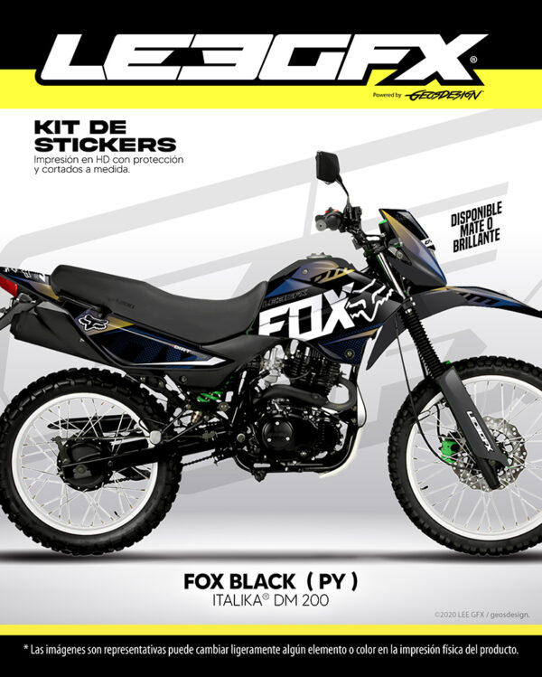 FOX - ITALIKA DM 200 14-21 - Imagen 4