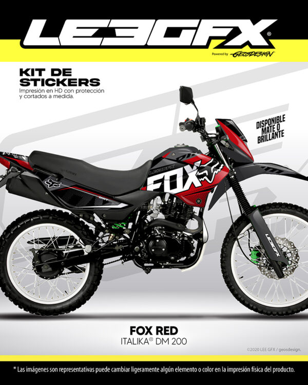 FOX - ITALIKA DM 200 14-21 - Imagen 6