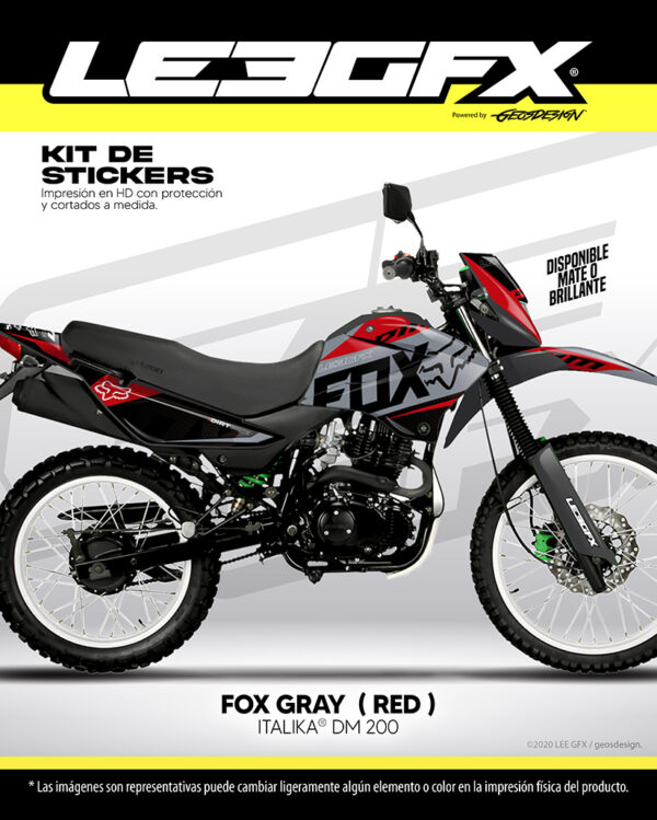 FOX - ITALIKA DM 200 14-21 - Imagen 5