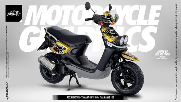 FOX MONSTER - YAMAHA BWS-ZUMA 100 / ITALIKA WS 150