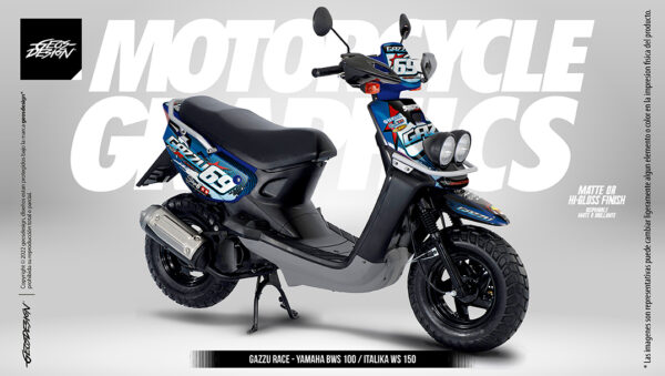 GAZZU RACE - YAMAHA BWS-ZUMA 100 / ITALIKA WS 150