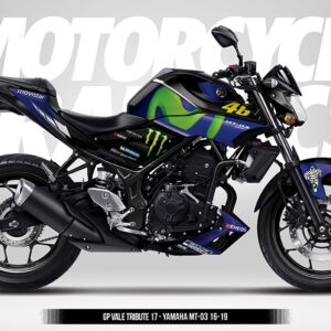 GP VALE TRIBUTE 17 - YAMAHA MT 03 16-19