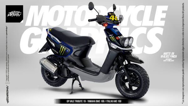 GP VALE TRIBUTE 19 - YAMAHA BWS-ZUMA 100 / ITALIKA WS 150