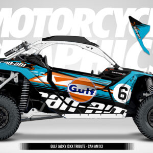 GULF JACKY ICKX TRIBUTE - CAN AM X3 ( 2 plazas )