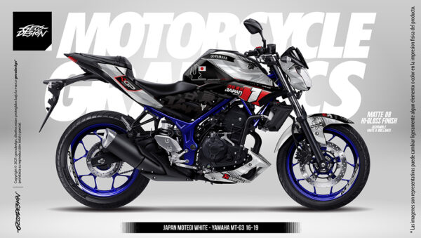 JAPAN MOTEGI - YAMAHA MT 03 16-19