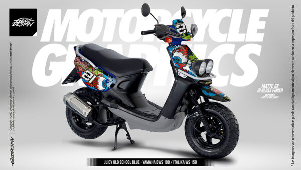 JUICY OLD SCHOOL - YAMAHA BWS-ZUMA 100 / ITALIKA WS 150 - Imagen 5