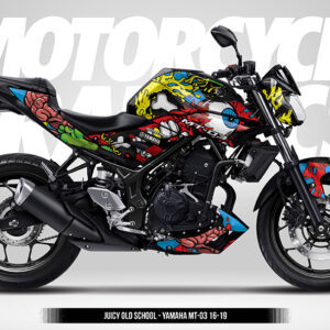 JUICY OLD SCHOOL - YAMAHA MT 03 16-19