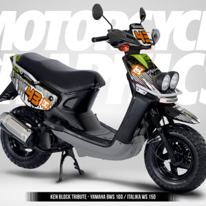 KEN BLOCK TRIBUTE - YAMAHA BWS-ZUMA 100 / ITALIKA WS 150