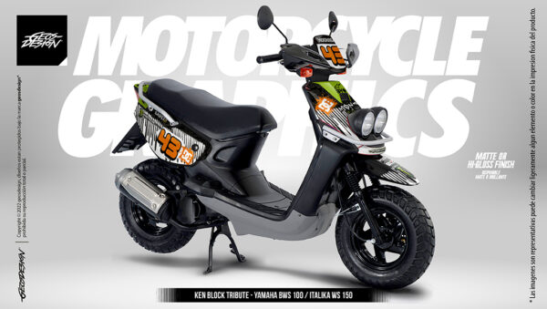 KEN BLOCK TRIBUTE - YAMAHA BWS-ZUMA 100 / ITALIKA WS 150