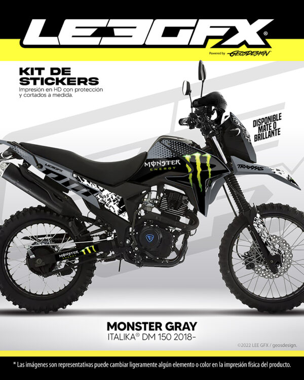 MONSTER- ITALIKA DM 150 - Imagen 4