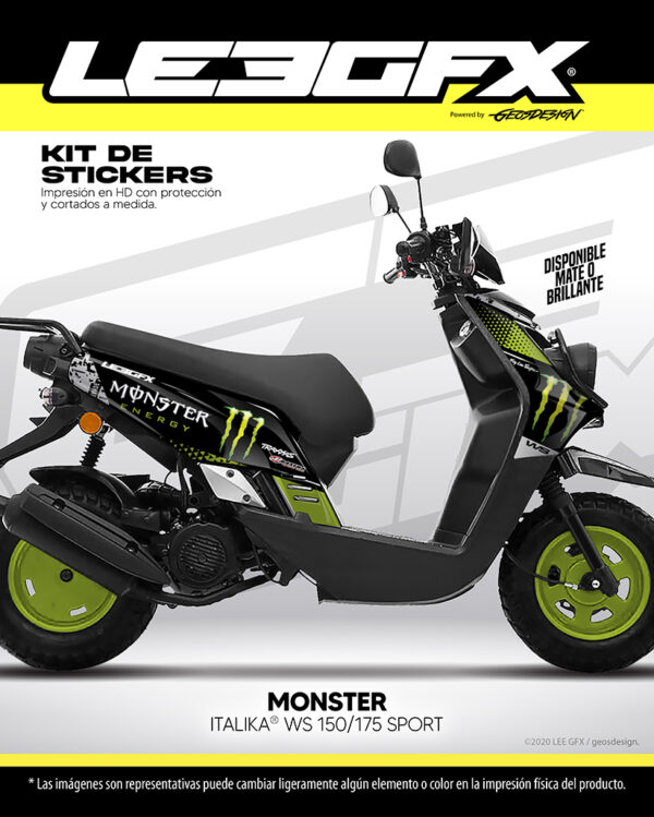 MONSTER - ITALIKA WS SPORT