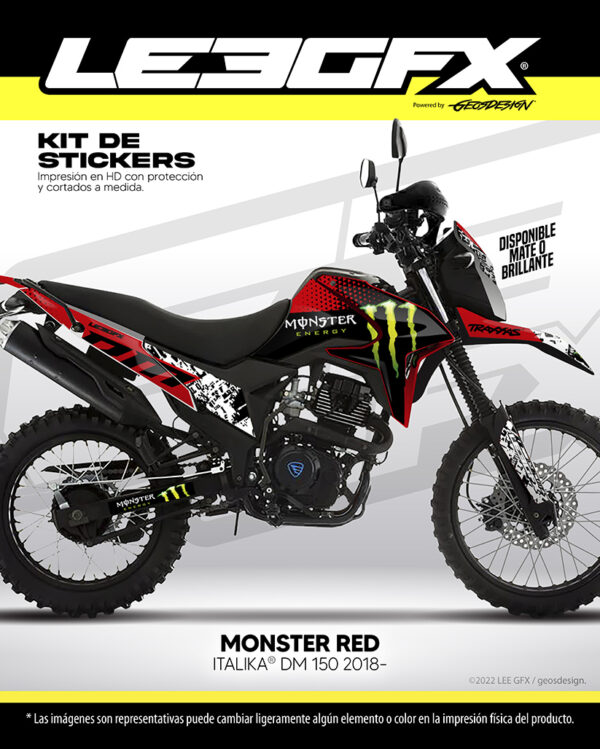MONSTER- ITALIKA DM 150 - Imagen 5