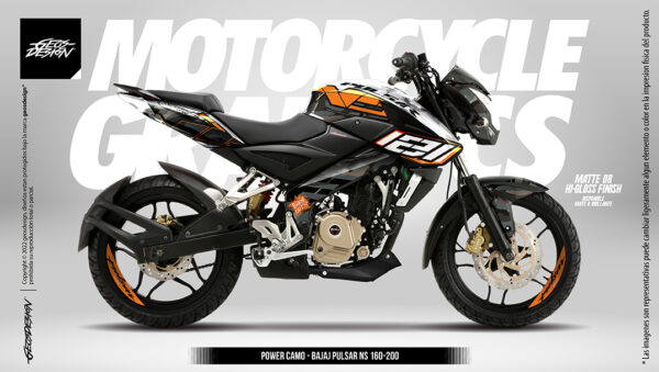 POWER CAMO - BAJAJ PULSAR NS 160/200