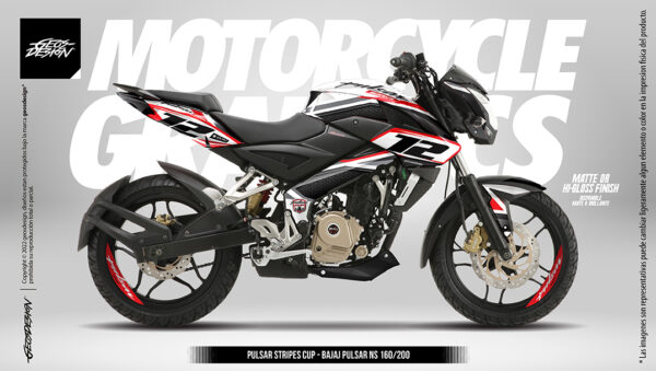 PULSAR STRIPES CUP - BAJAJ PULSAR NS 160/200