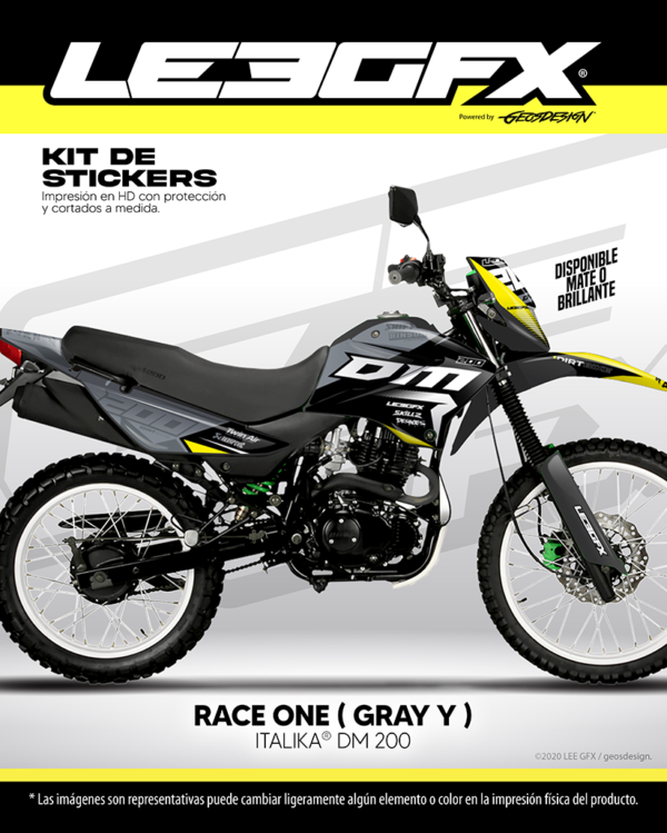 RACE ONE - ITALIKA DM 200 14-21 - Imagen 7