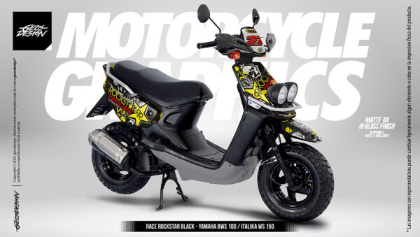 RACE ROCKSTAR - YAMAHA BWS-ZUMA 100 / ITALIKA WS 150 - Imagen 4